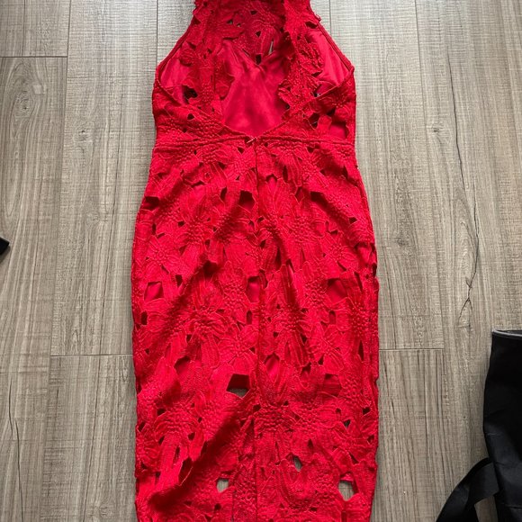 Missguided Midi Party Dress - Picture 4 of 4